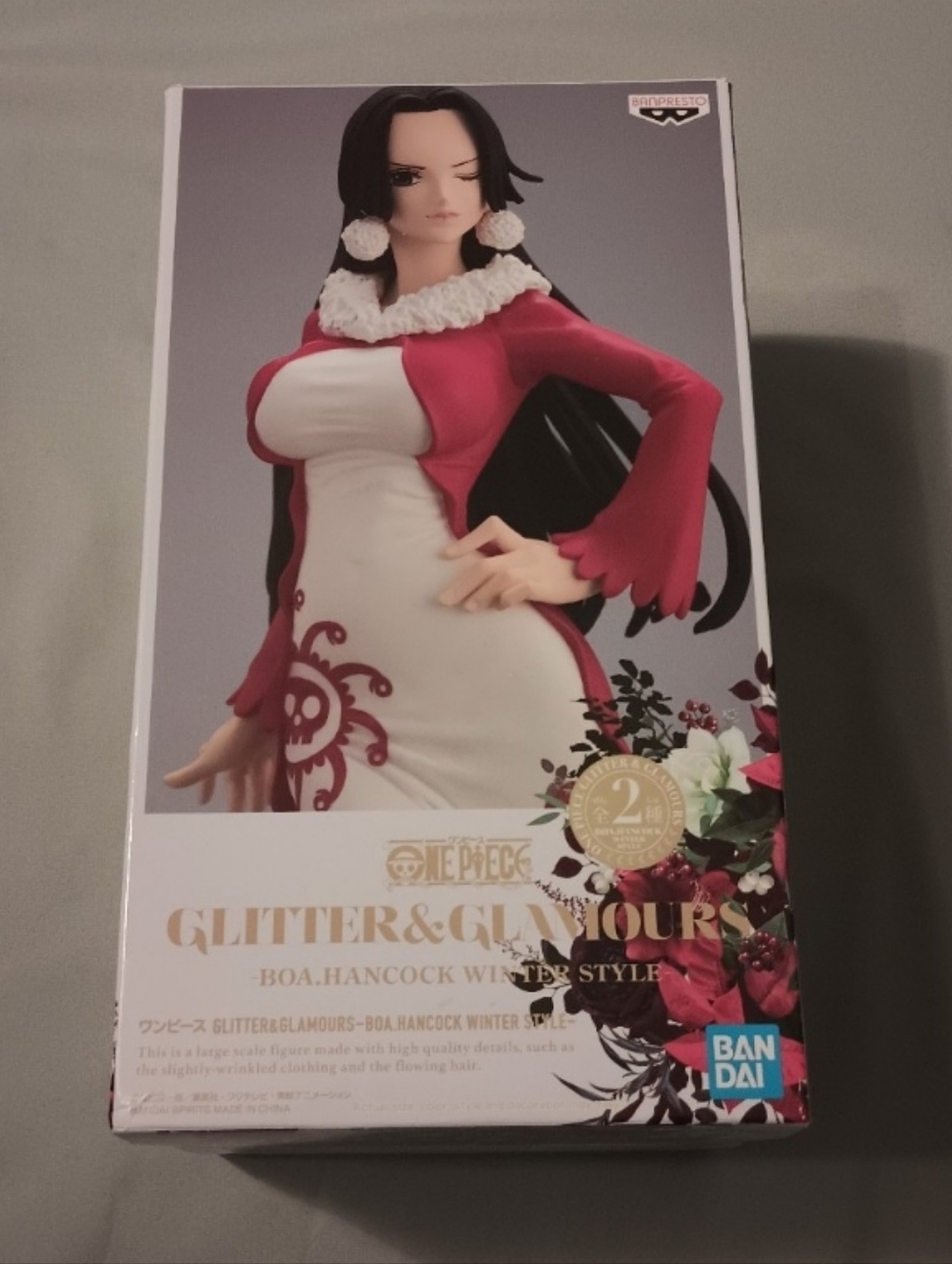 Bandai One Piece Glitter & Glamours Boa Hancock Winter Style Figure